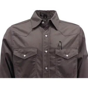 FR Fireproof Clothing CAT2 NFPA 2112 Cotton 6.5OZ Twill Flame Retardant Arc Flash Safety Shirts Sewing Model FRC0907 Made Henan