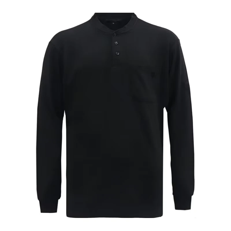 FR Flame Resistant Henley Arc Fire Workwear CAT2 7oz Compliant Shirt Fire Proof Shirts