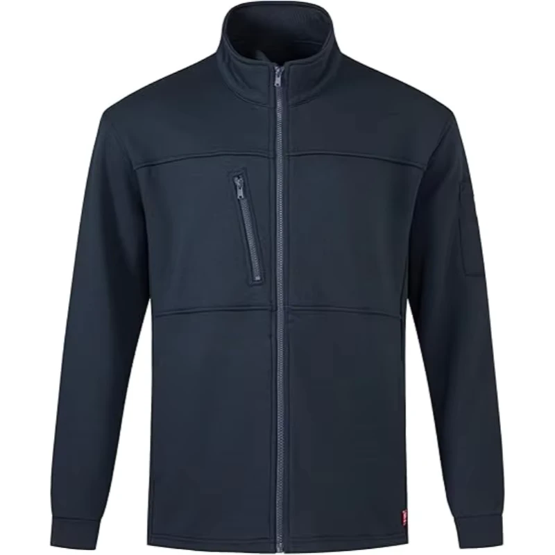 FR Jackets for Men Insulated Coat 12oz Fire Resistant Winter Outwear 100% Cotton Sweatshirt Heavy Weight Model FRCA2434 Henan