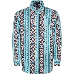 FR KNIT FRC Lightweight Fire Retardant Bohemia Printed FR Cotton Sleeves CAT2 Flash Safety Flame Proof Work Shirts
