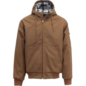 FR KNIT FRC3004 Insulated Fire Retardant Winter Jacket CAT 4 Arc Rated Three Layer NFPA 2112 Certified Water Oil Resistant Duck