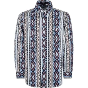 FR KNIT FRCA0817 FRC Lightweight Fire Retardant Bohemia Printed CAT2 Flash Safety Flame Proof Work Shirts