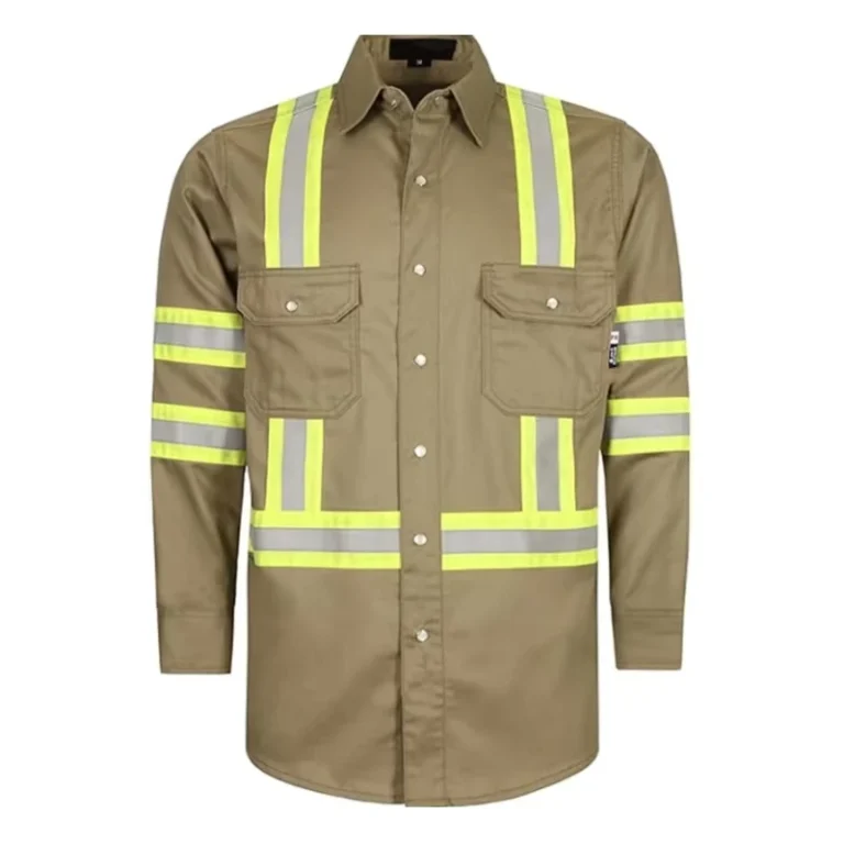 FR-KNIT-High-Visibility-Fire-Retardant-FR-Cotton-Sleeve-Apparel-American-Flag-ANSI-ISEA-Type-O-Class1-Flame-Resistant-Hi-Vis