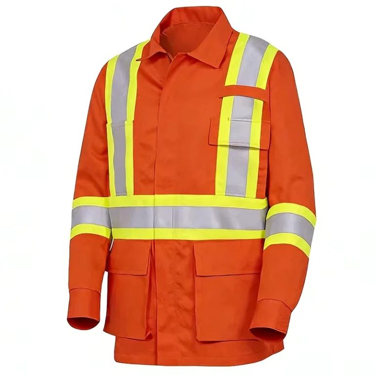 FR-Knit-Shirt-with-Custom-Colors-Sizes-NFPA-2112-CAT2-ATPV-11-cal-Oil-Gas-Utility-Welding