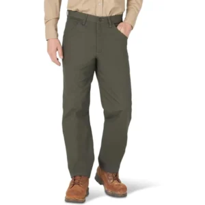 FR Men’s Cotton RipStop Fire Retardant Water and Oil Repellent CAT2 Arc Rated ATPV 8cal/cm Loose Fit Safety Pants