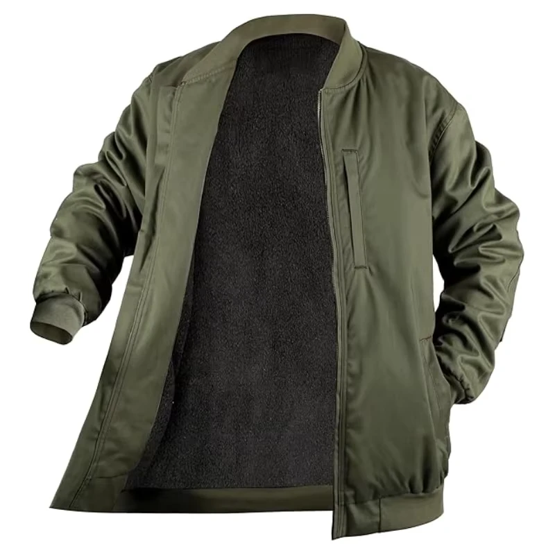FR Outwear for Men Fleece Lined NFPA Certification Water Repellent Flame Retardant Jackets