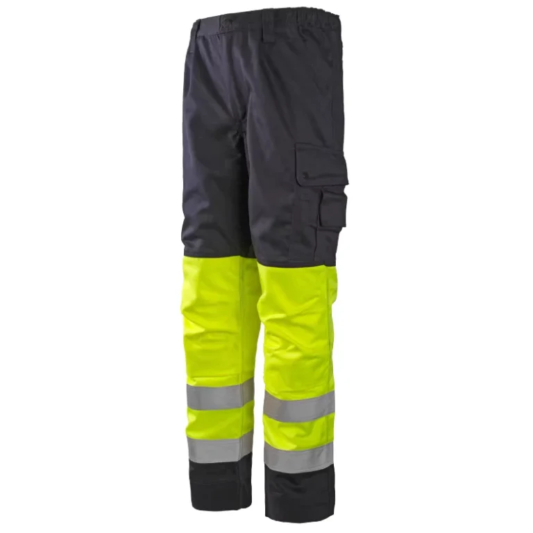 FR-Pants-High-Visibility-Cargo-Pockets-Flame-Resistant-Hi-Vis-Workwear-Water-Oil-Repellent-Finish-Pants-Trouser