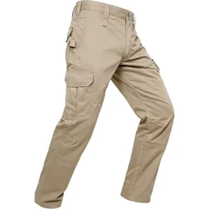 FR Pants for Men 7.5oz 100% Cotton Multi Pocket Anti Heat NFPA2112 CAT2 Arc Flash Safety Model FRCA1801
