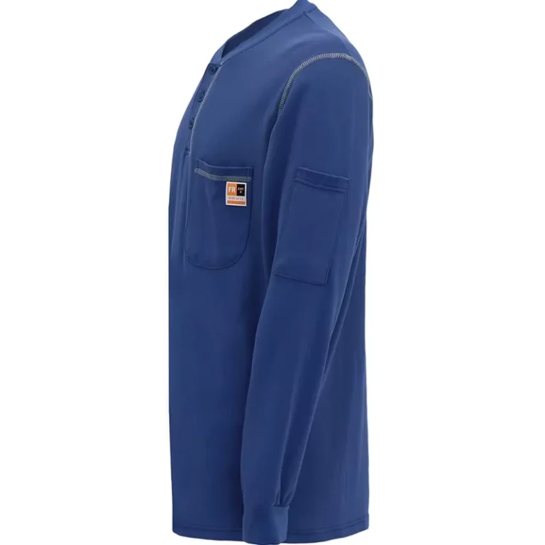 FR-Shirts-Flame-Retardant-Workwear-Cotton-Unisex-Safety-Clothing-NFPA-2112-Certified
