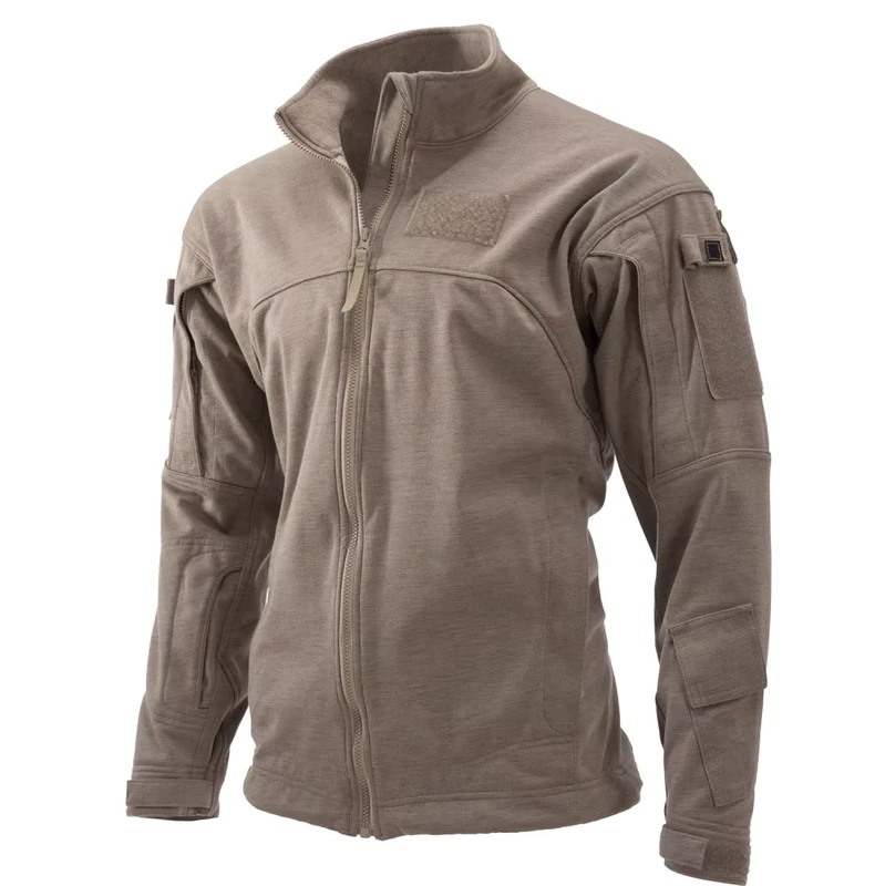FR Softshell Jacket Windproof Waterproof Breathable Warmth Cold Weather Garment