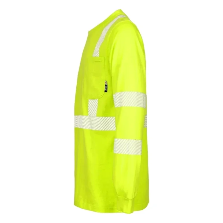 FR-Tee-Shirts-High-Visibility-Safety-NFPA-2112-Arc-Flash-Protective-EN-11612-Fire-Retardant-7oz-Hi-Vis-Reflective-Mens-CAT2