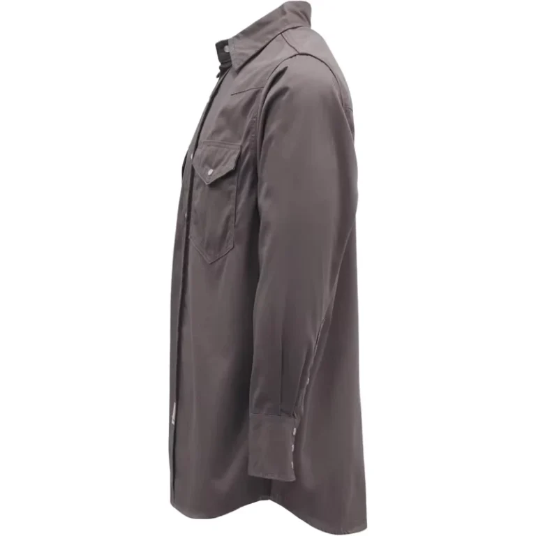 FR-Twill-Shirts-Flame-Resistant-Arc-Flash-Protective-Snaps-Safety-Shirt-100-Cotton-NFPA2112-7