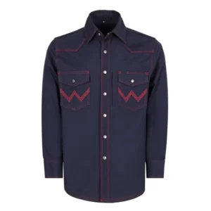 FR Welding Shirts Heavyweight Stretchy Fire Retardant Canvas Shirt Water Resistant Western Style Flame Resistant EN 11612 NFPA
