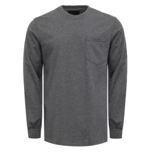 FR Working Pullover Shirt CAT 2 Arc Protective Flame Retardant T Shirt 5.5OZ Fire Resistant Shirts