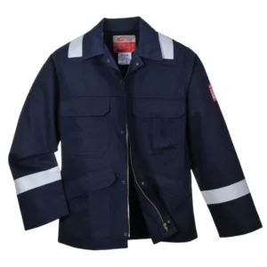 FR25 Welding Clothing High Reflective 100% Cotton Flame Retardant Anti static Industrial Use