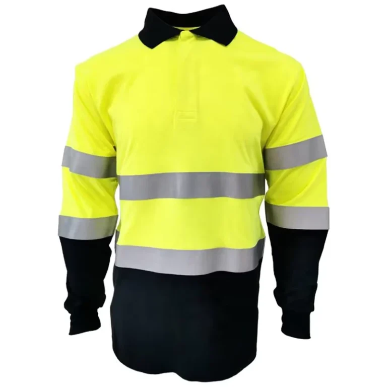 FRC-Men-Clothing-Flame-Resistant-Mens-Long-Sleeve-T-Shirts-FR-Shirts-Custom-Logo-100-Cotton-Workwear-Hi-Vis-FR-Shirts