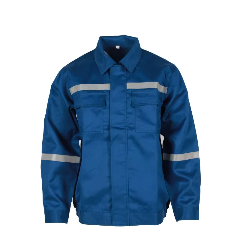 FRC Safety Clothing Sets Fire Resistant Workwear Welding Worksuit Men's FR Flame Retardant Work Suit