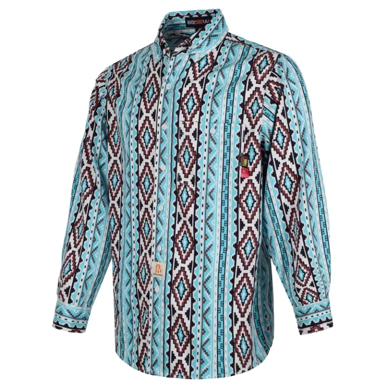 FRC0816A059-Bohemia-Print-Fireproof-FR-Loose-Fit-Sewn-Protective-Work-Shirt-for-Industrial-Construction-Workers