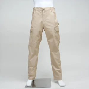 FRC6228 Khaki Waterproof Flame Resistant Rip Stop Cargo Pants with Arc Flash Safety for Industrial Fire Protection