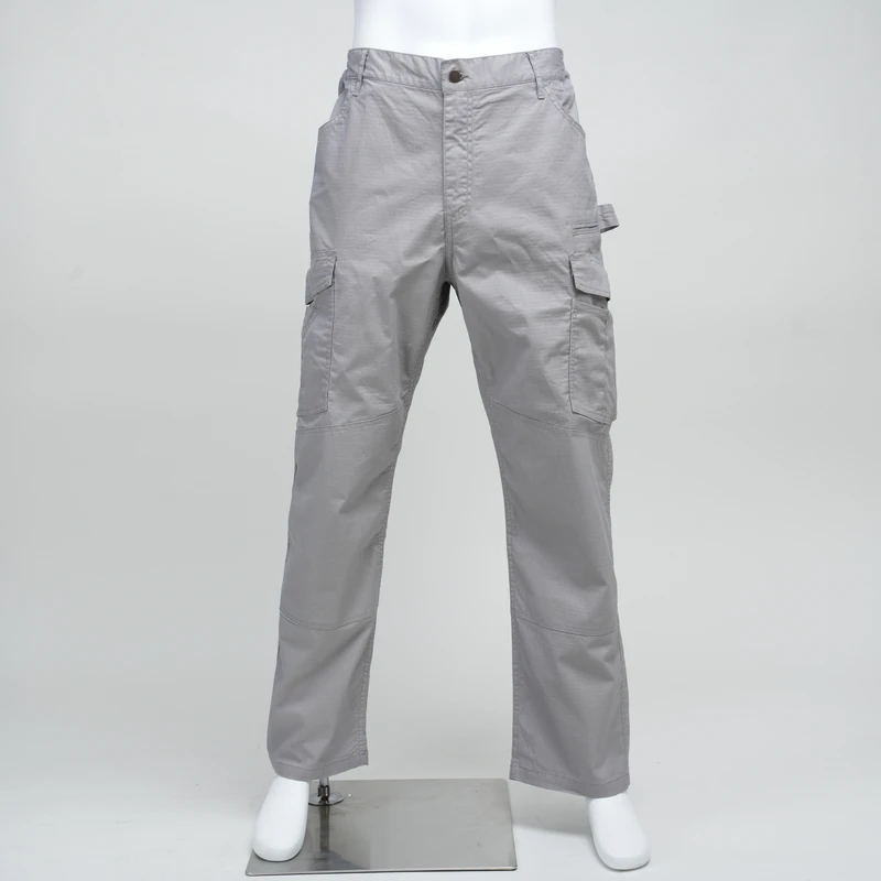 FRC6228 Light Gray Waterproof Fire Proof Lightweight FR Rip Stop Cargo Pants Arc Flash Safety Flame Resistant for Industrial