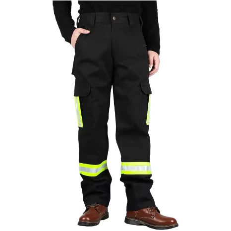 FRCY1001-Flame-Resistant-Hi-Vis-Waterproof-Cargo-Pants-Arc-Flash-Safety-Work-Pants-for-Industrial-Safety-Jobs