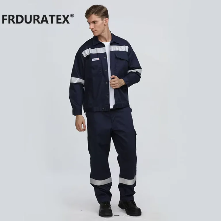 FRDURATEX-Custom-FR-Clothing-Electrician-Fire-Retardant-Workwear-Mens-Work-Uniforms-Flame-Resistant-Oil-And-Gas-Apparel