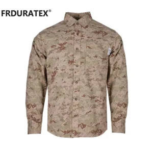FRDURATEX Electrical Workwear CVC Long Sleeve FR Clothing Welding Work Shirts
