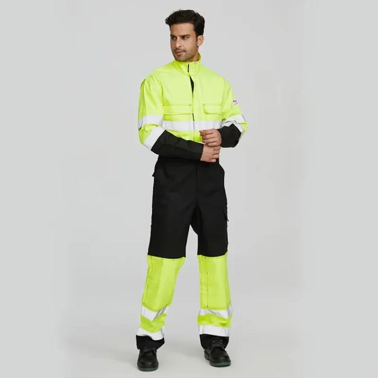 FRECOTEX-Mens-Hi-Vis-Workwear-Flame-Retardant-Reflective-Industrial-Mining-Fireproof-Working-Coverall