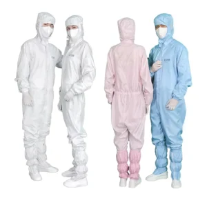 Factory Anti static Working Uniform ESD Coverall ESD Clothes for Cleanroom Class 10