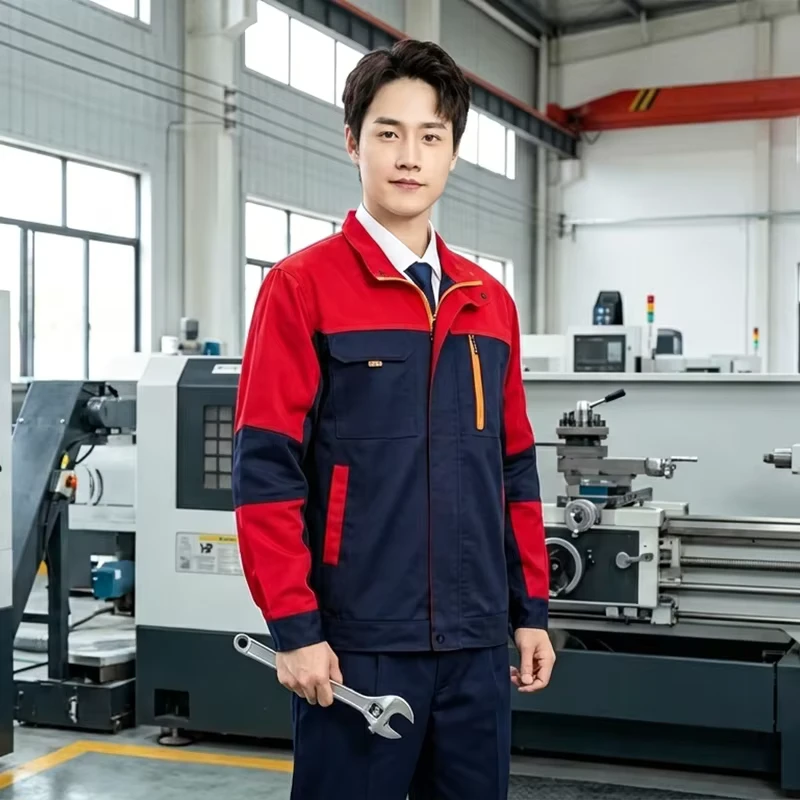 Factory Custom Anti-static Breathable Rip-Stop Safety Protective Oeko-Tex Certified Workwear Uniform Set Unisex