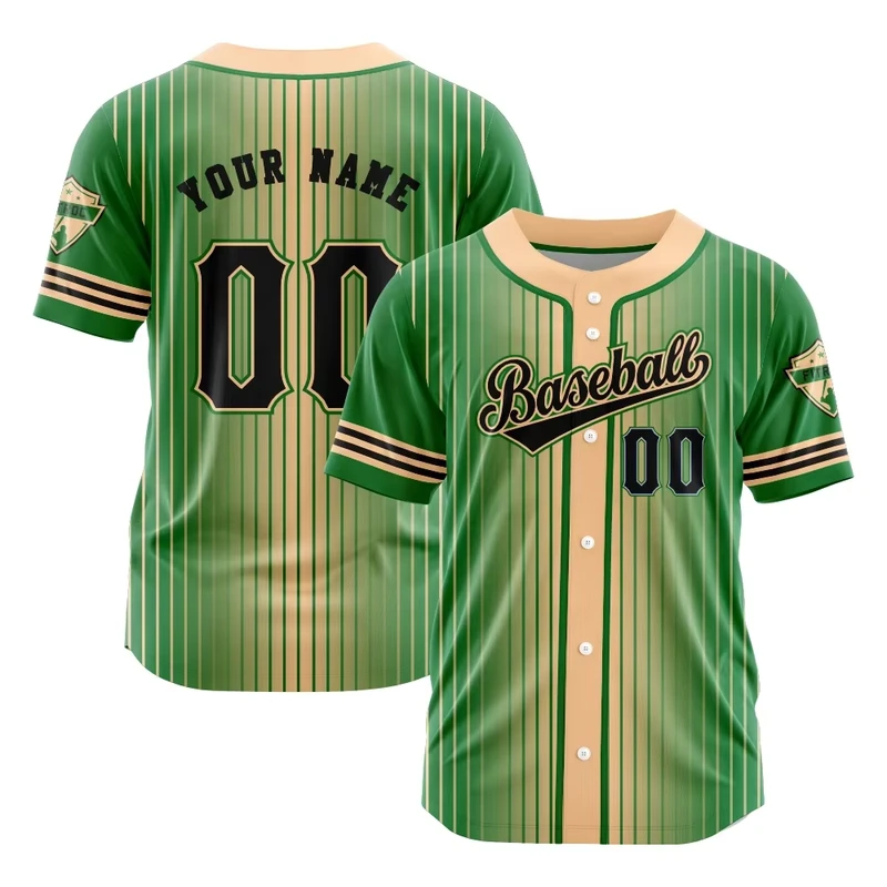 Factory Custom Breathable Plus Size Baseball Jersey Shirt Adult Embroidered Stitched Polyester Moisture Wicking