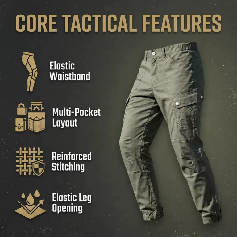 Factory-Custom-Cotton-Waterproof-Oversized-Quick-Dry-Elastic-Waist-Tactical-Outdoor-Pants-for-Men