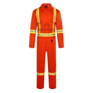 Factory Custom Hi Vis FR Safety Coverall Flame Resistant Protective Garments Coveralls
