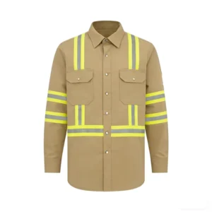 Factory Custom Logo Cotton Hivis Workwear Comfortable Breathable Work Shirts
