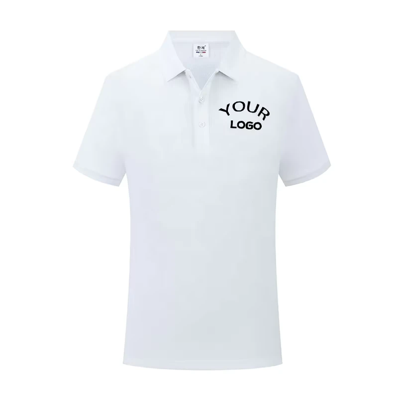 Factory Custom Logo Men's Quick-Dry Breathable Work Uniform Polo Shirt