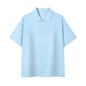Factory Custom Men’s Anti Wrinkle Embroidered Button Down Short Sleeve for Shirts Sports Golf Knitted Polyester