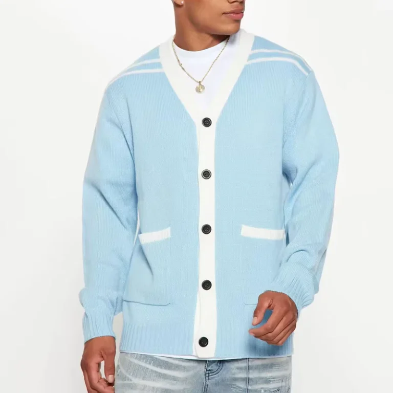 Factory-Custom-Mens-Long-Sleeve-Letter-Embroidery-Letterman-Varsity-Cardigan-Sweater