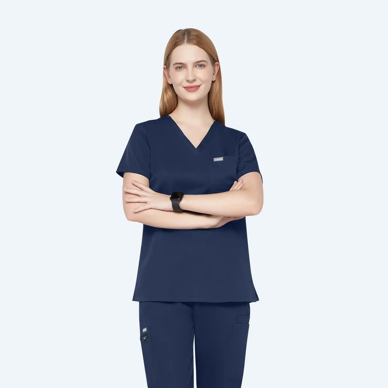 Factory Custom Quick-Dry Hospital Uniforms for Nurses with UV Protection and Sun-Resistant Scrub Sets