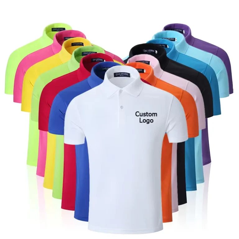 Factory-Custom-logo-Solid-Color-Plain-Blank-Pique-Cotton-Embroidery-t-Shirt-Cotton-T-shirts-Mens-Polo-Shirts