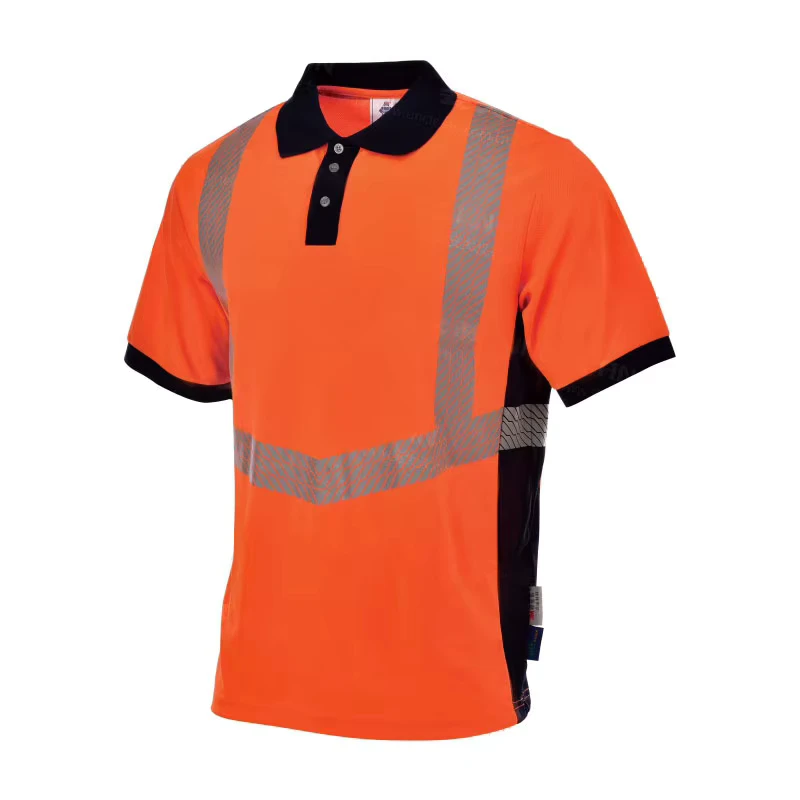 Factory Customised LOGO Industrial Unisex Polyester Coveralls Reflective CE Certified High Visibility Electrical Engineer Needle