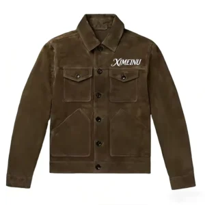 Factory Customization Custom Design Vintage Suede Fleece Button Up Casual Outdoor Wear Slim Fit Men Jacket