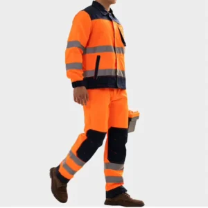 Factory Customization Reflective Jacket Pants Safety High Visibility Hi Vis Coverall Workwear Reflective Safety Clothing
