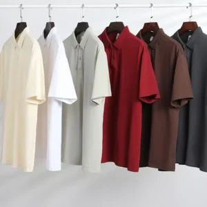 Factory Customize OME Pure Cotton Short Sleeves Polo Shirt Collar Polo Hombre Big Size Unisex Polo T shirt