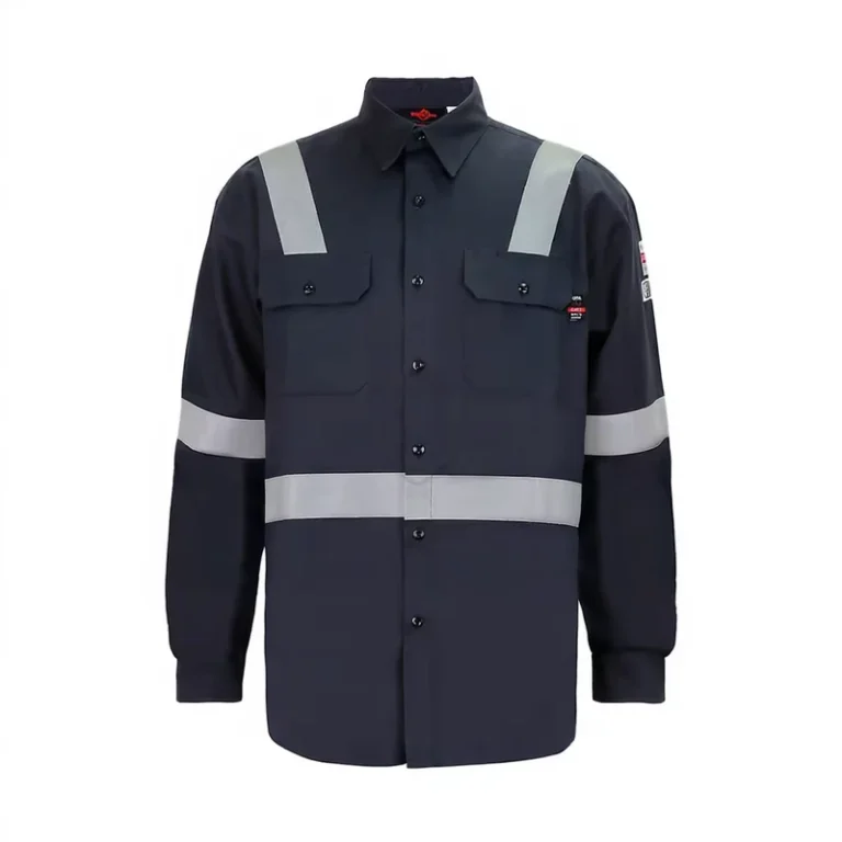 Factory-Customized-Fire-Resistant-Clothing-FR-Cotton-Nylon-Work-Shirt-Flame-Resistant-Shirt-for-Worker