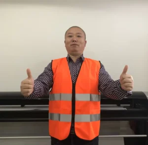 Factory Customized Hi Vis Yellow Reflective Safety Vest, Custom Logo