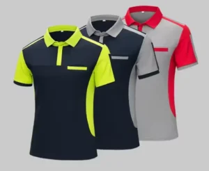 Factory Customized Hot Selling Work Polo Shirts Shorts Work Clothes Summer Breathable and Durable Workwear