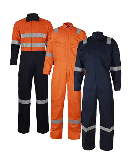 Factory-Customized-Logo-Style-Hi-Vis-Work-Uniform-FR-Hi-Vis-Coverall-Reflective-Safety-Clothing
