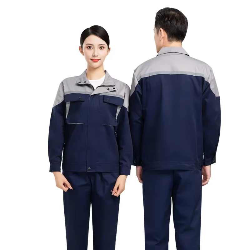 Factory Customized Manufacturing Work Clothes Factory Industrial Cleaning Work Uniform Industrial Protective Work Wear Suit