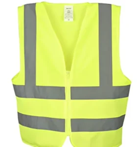 Factory Customized Reflective Yellow Hi Vis Safety Vest, Custom Logo