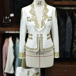 Factory Direct Custommade Business Designer Style Summer Suit for Women Plus Size Pleated Front Waterproof Hot Sell Zipper Fly